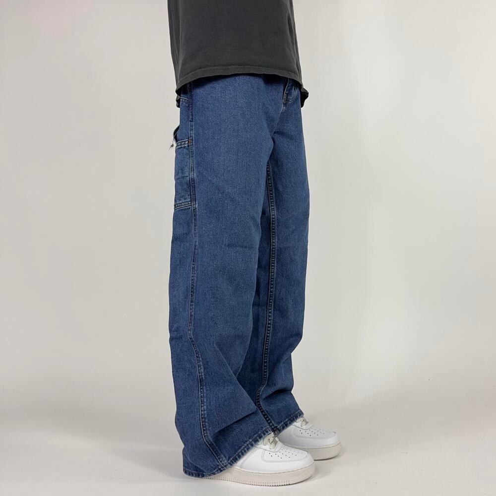 Nautica Baggy Wide-Leg Y2k Streetwear Carpenter Denim Pants